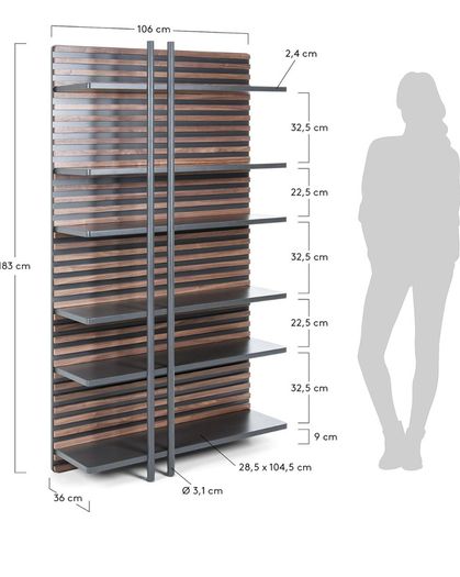 Shelving unit/bookcase