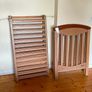 Solid Wood Baby Cot | Adjustable Base Image 2