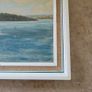 Antique pair of naive watercolours on board Image 2