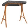 Swing Frame with Anthracite Roof Spruce Wood with Teak Finish Image 3