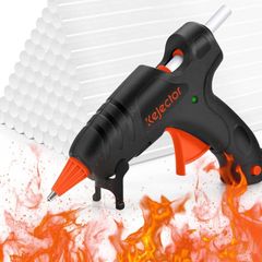 Hot Glue Gun, Fireproof Mini Hot Glue Gun kit with 60pcs Glue Gun Sticks, Fast Heating Small Glue Gun, Anti-Drip Glue Gun for Kids DIY School Craft Projects and Quick Home Repairs, 20W (FREE POSTAGE)