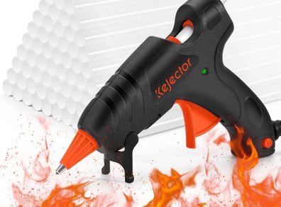 Hot Glue Gun, Fireproof Mini Hot Glue Gun kit with 60pcs Glue Gun Sticks, Fast Heating Small Glue Gun, Anti-Drip Glue Gun for Kids DIY School Craft Projects and Quick Home Repairs, 20W (FREE POSTAGE)