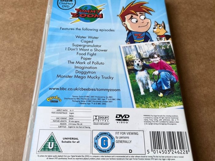 Tommy Zoom - childrens DVD