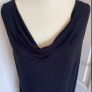 German label black sleeveless dress size 16 Image 2