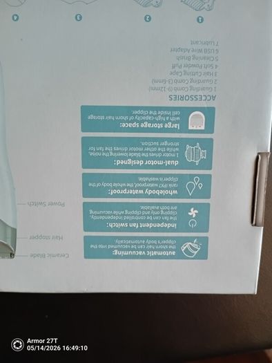 Automatic Vacuuming hair clipper