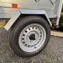 Erde - Galvanised trailer with roof box and frame - excellent condition Image 6