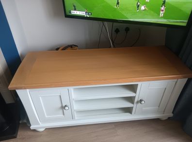 oak tv cabinet