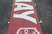 Chimay poster cloth banner sign ,,lovely advertising Belgium beer sign banner ,cloth,,nice in any home bar or man cave pub restaurant garage etc,,,see pictures for condition, sold as is ,buyer collects or pays postage thank you, over 30ft long