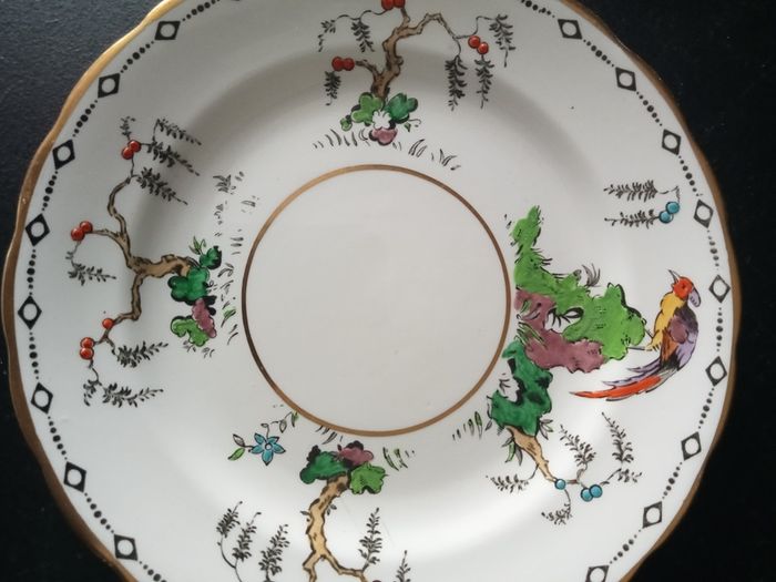 Vintage Plant Tuscan China Side  Plate