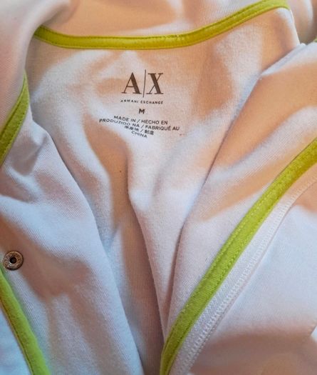 Armani Exchange zip-through jacket