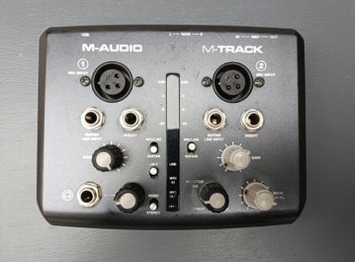 M-Audio M-Track Two-Channel USB Audio/MIDI Interface