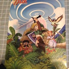 The Legend of Zelda Link's Awakening Poster