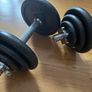2x 10.5kg dumbbells Image 2