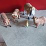 Lot Of 5 Cheaps Miniature Small Hard Plastic Farm Animals Toys. Image 5