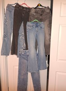 Bundle of jeans, size 10/11 yo