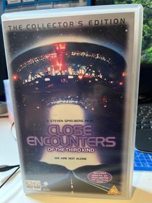 Close Encounters of the third kind VHS Big Box ex rental