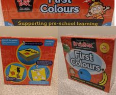 Brainbox First Colours Cards Game, New in box