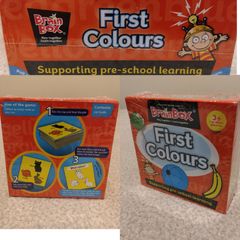 Brainbox First Colours Cards Game, New in box