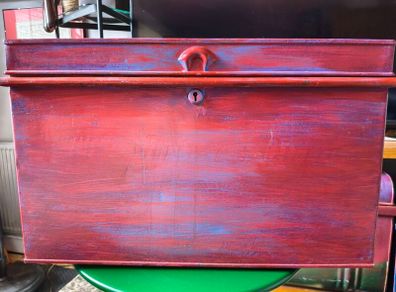 Old Metal Trunk