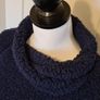 Navy M&S Fleece Top Size 10 Image 3
