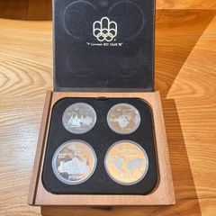 1972 Canada Winter Olympics Silver coin set