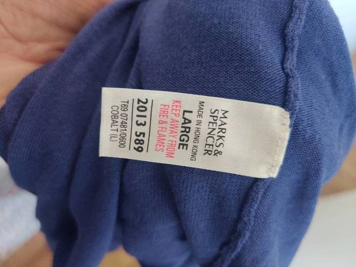 M&S Cobalt cover up cardigan size Large UK14 EU42 Postage included