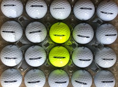 20 used Callaway Warbird golf balls