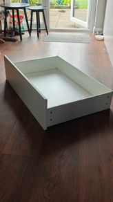 IKEA white under bed drawer