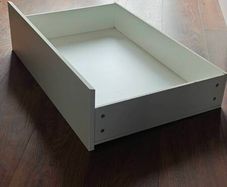 IKEA white under bed drawer