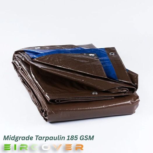 Midgrade Tarpaulin 2.5m x 4m (8' - 13') 185 gsm