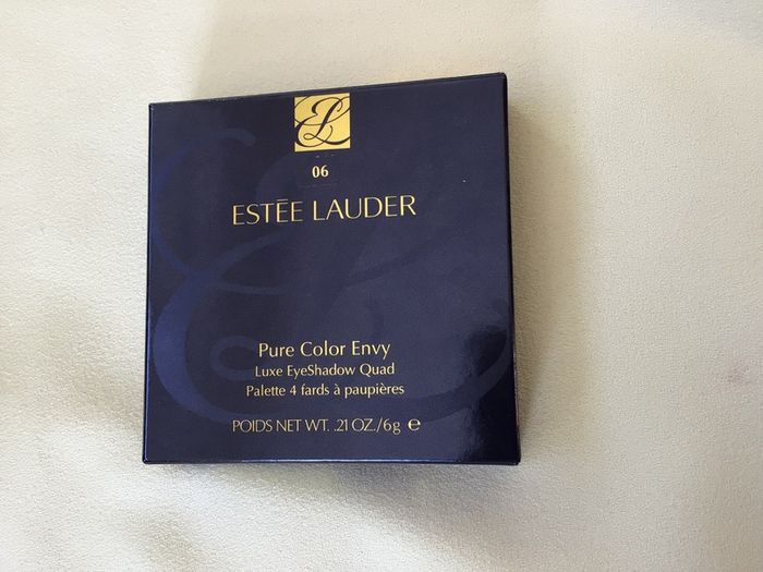 Brand New Estee Lauder Pure Color Envy Luxe Eyeshadow Quad Metal Moss