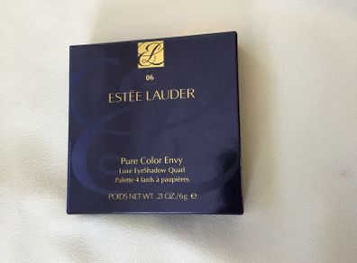 Brand New Estee Lauder Pure Color Envy Luxe Eyeshadow Quad Metal Moss