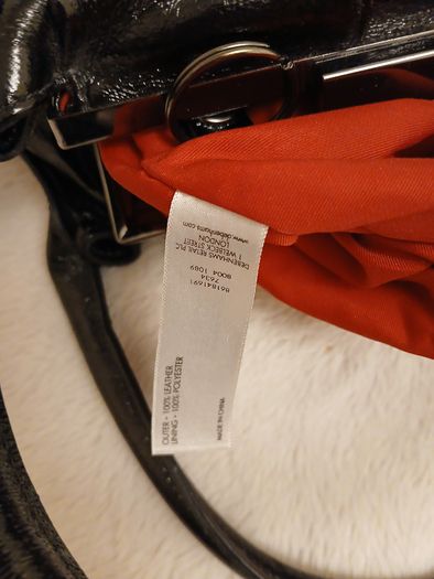 Jasper Conran black  bag with charms