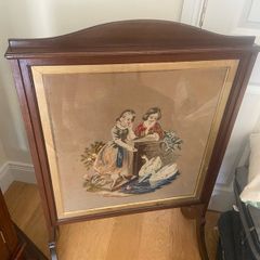 Antique fire Screan