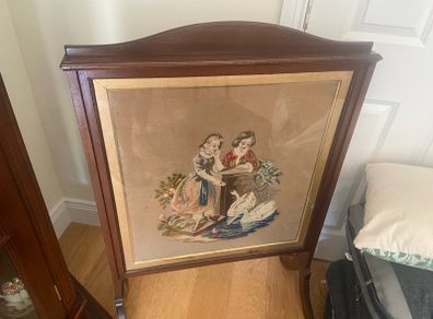 Antique fire Screan