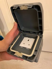 Outdoor Weatherproof Plug Socket