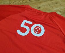 Parkrun 50 Milestone Running T-Shirt