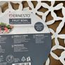 White Metal Fruit Basket Image 2