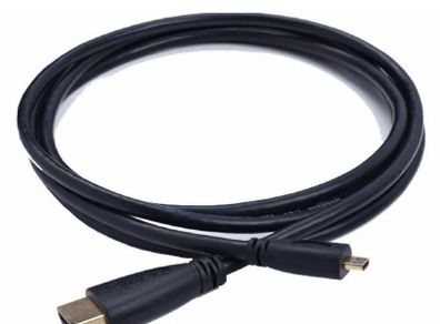 Long 2m MICRO HDMI to HDMI Cable Full HD Amazon Kindle Fire LCD TV Out A125