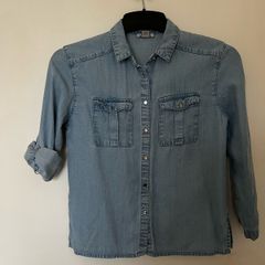 River Island Light denim shirt Age 8