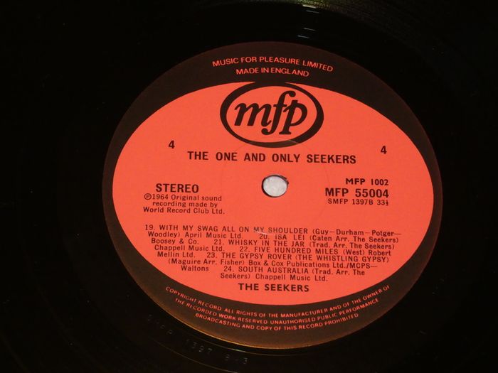 The Seekers The One And Only 2 Lps Uk Pressing