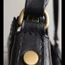 M&S Collection Black Leather Shoulder Bag Real Leather Image 6