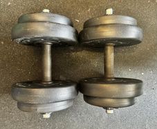 2 x 7.5KG Adjustable Dumbbells