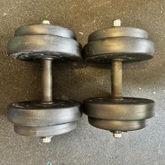 2 x 7.5KG Adjustable Dumbbells