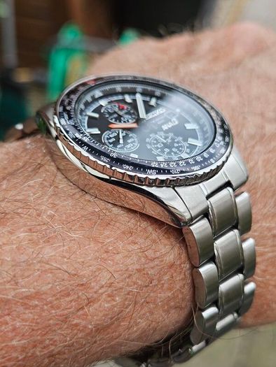 Watch Seiko "ANA" Pilot Chronograph.