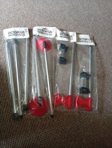 Rare Fishing Octoplus Products All Still In Sealed Original Packaging Pole/legs/mud Feet