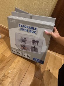 Stackable shoe boxes (still in box)