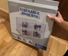 Stackable shoe boxes (still in box)