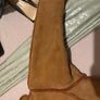 Vintage Roisin  GARTLAND Sheepskin Shearling Jacket Waterfall Collar Image 5
