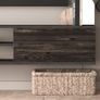 Floating TV Unit, Floating TV stand Cabinet, TV Units for Living Room 75 inch TVs, TV Stand Unit, TV Table, Media Wall Unit, TV Stands for Living room Entertainment Wall Unit (Black Oak) Image 7